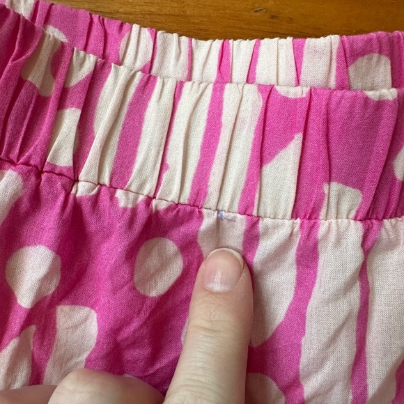 Rhode Pink Ruffle Hilary Mini Skirt - Picture 8 of 8